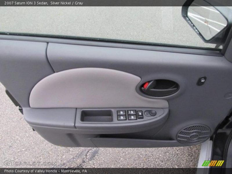 Silver Nickel / Gray 2007 Saturn ION 3 Sedan