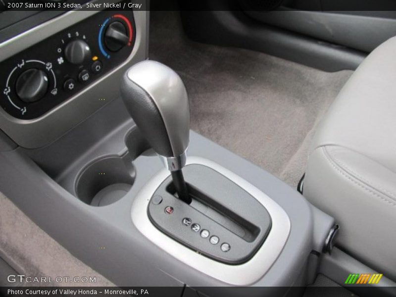 Silver Nickel / Gray 2007 Saturn ION 3 Sedan