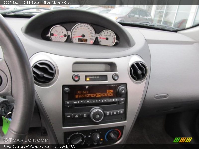 Silver Nickel / Gray 2007 Saturn ION 3 Sedan