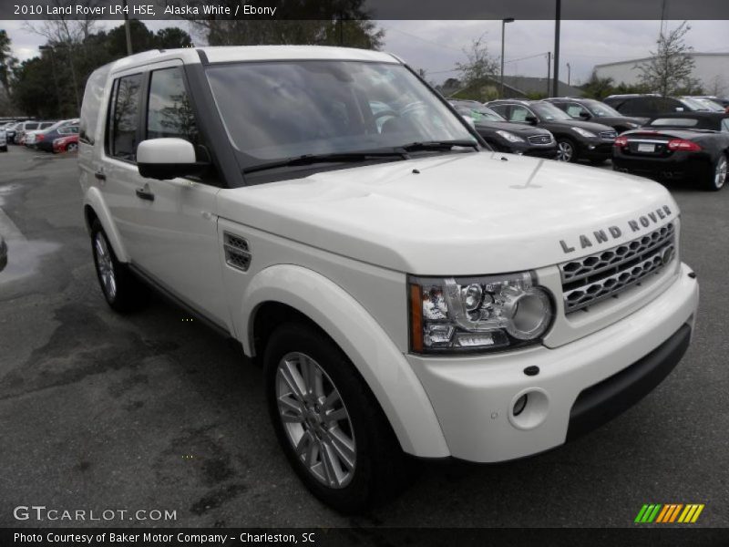 Alaska White / Ebony 2010 Land Rover LR4 HSE