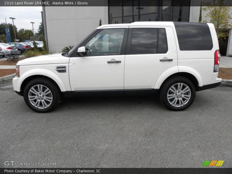 Alaska White / Ebony 2010 Land Rover LR4 HSE