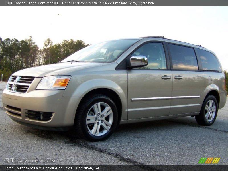 Light Sandstone Metallic / Medium Slate Gray/Light Shale 2008 Dodge Grand Caravan SXT
