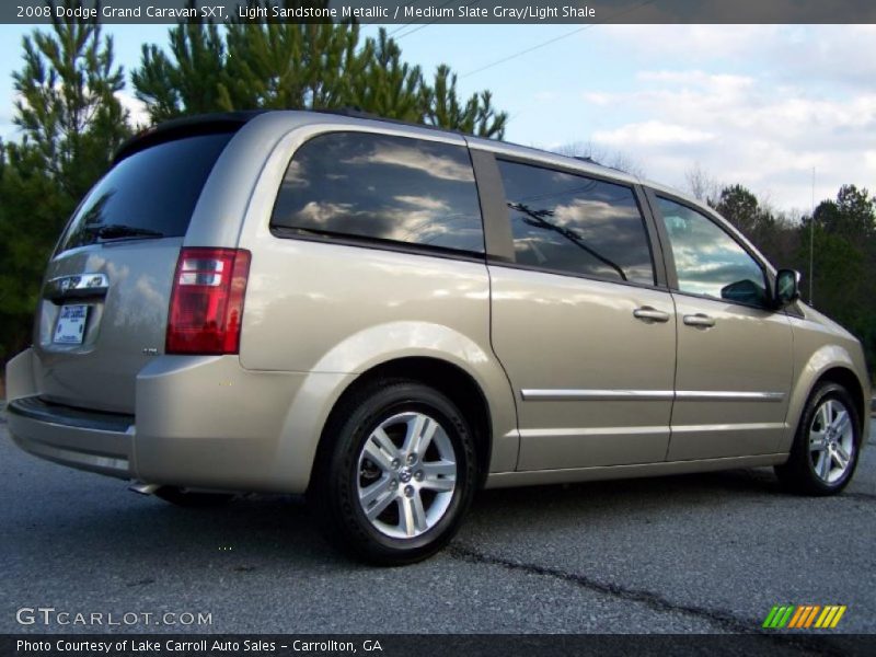 Light Sandstone Metallic / Medium Slate Gray/Light Shale 2008 Dodge Grand Caravan SXT