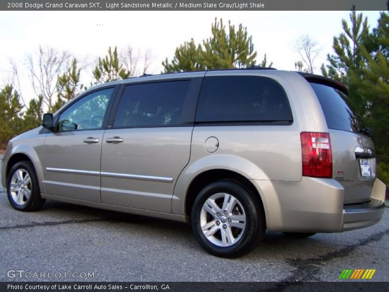 Light Sandstone Metallic / Medium Slate Gray/Light Shale 2008 Dodge Grand Caravan SXT