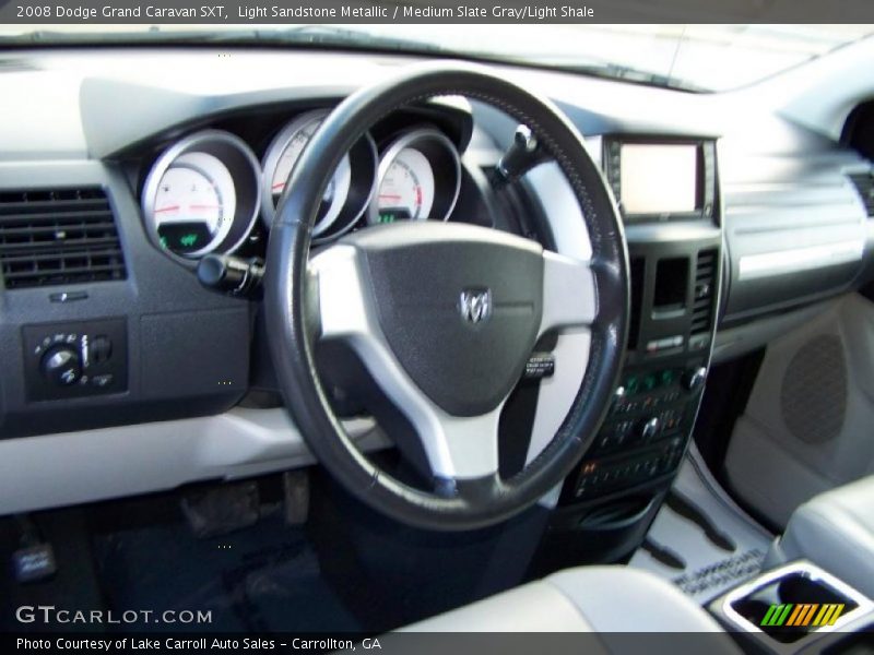 Light Sandstone Metallic / Medium Slate Gray/Light Shale 2008 Dodge Grand Caravan SXT