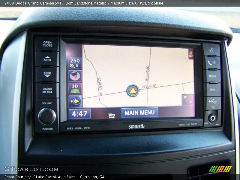 Light Sandstone Metallic / Medium Slate Gray/Light Shale 2008 Dodge Grand Caravan SXT