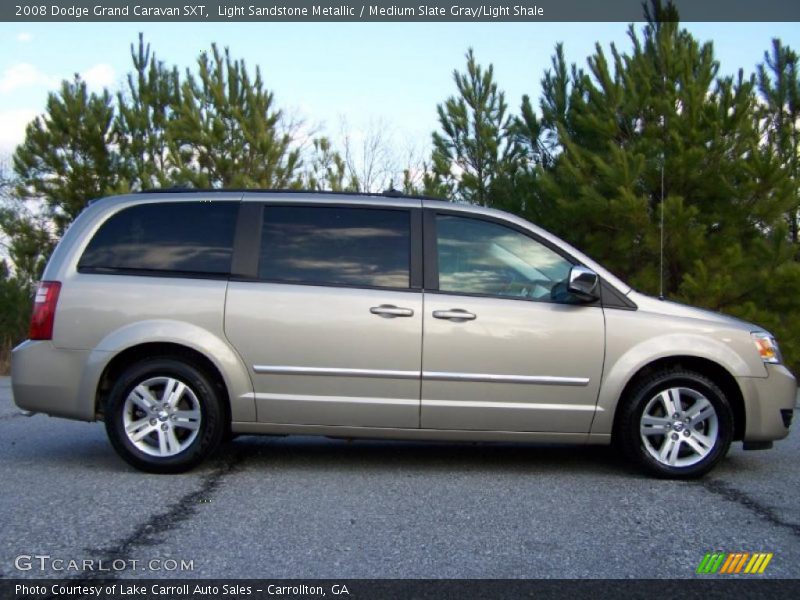 Light Sandstone Metallic / Medium Slate Gray/Light Shale 2008 Dodge Grand Caravan SXT