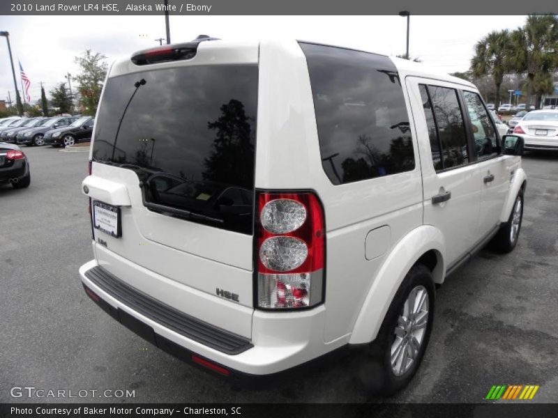 Alaska White / Ebony 2010 Land Rover LR4 HSE
