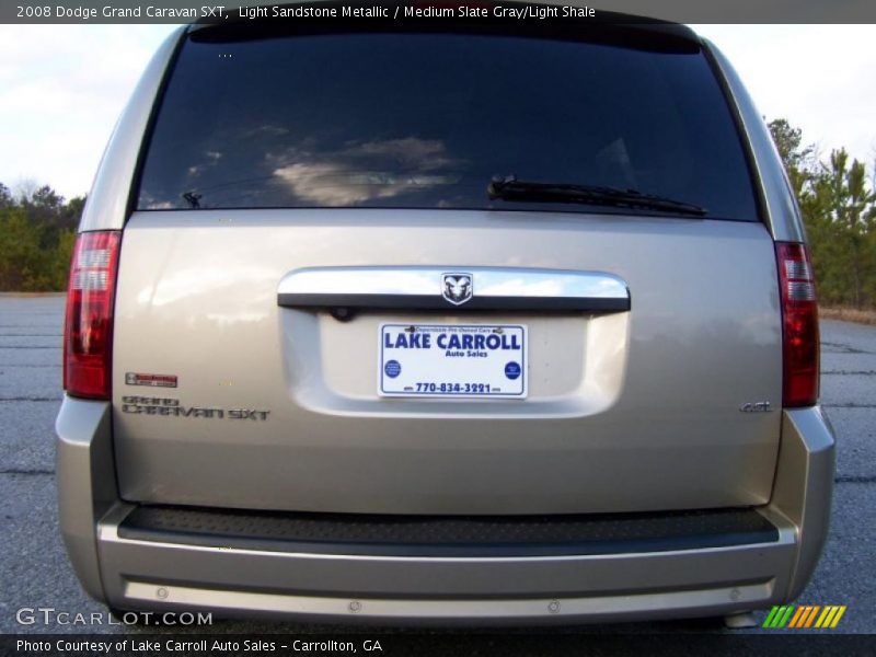 Light Sandstone Metallic / Medium Slate Gray/Light Shale 2008 Dodge Grand Caravan SXT