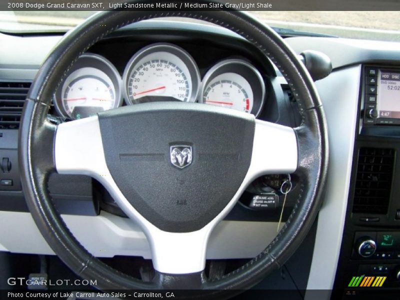 Light Sandstone Metallic / Medium Slate Gray/Light Shale 2008 Dodge Grand Caravan SXT