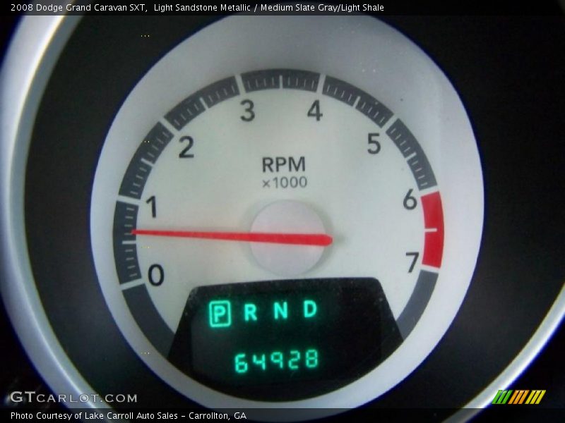 Light Sandstone Metallic / Medium Slate Gray/Light Shale 2008 Dodge Grand Caravan SXT