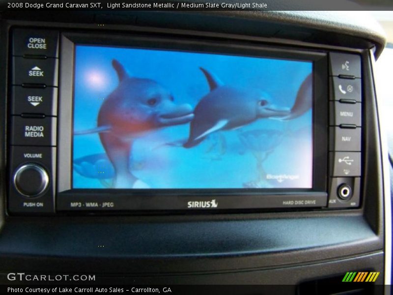 Light Sandstone Metallic / Medium Slate Gray/Light Shale 2008 Dodge Grand Caravan SXT