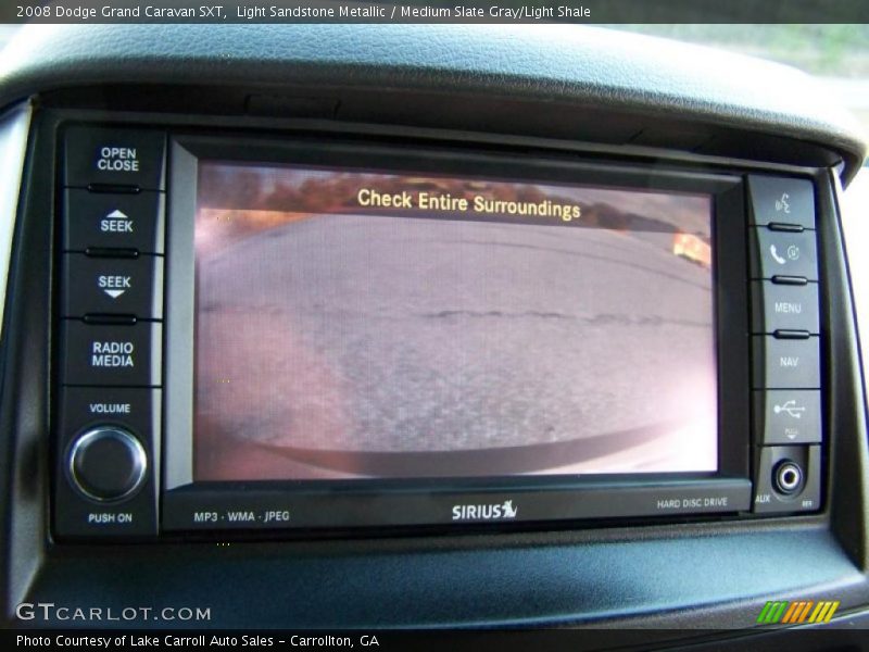 Light Sandstone Metallic / Medium Slate Gray/Light Shale 2008 Dodge Grand Caravan SXT