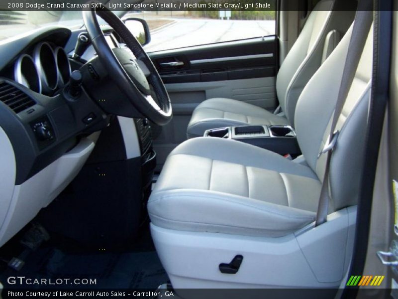 Light Sandstone Metallic / Medium Slate Gray/Light Shale 2008 Dodge Grand Caravan SXT