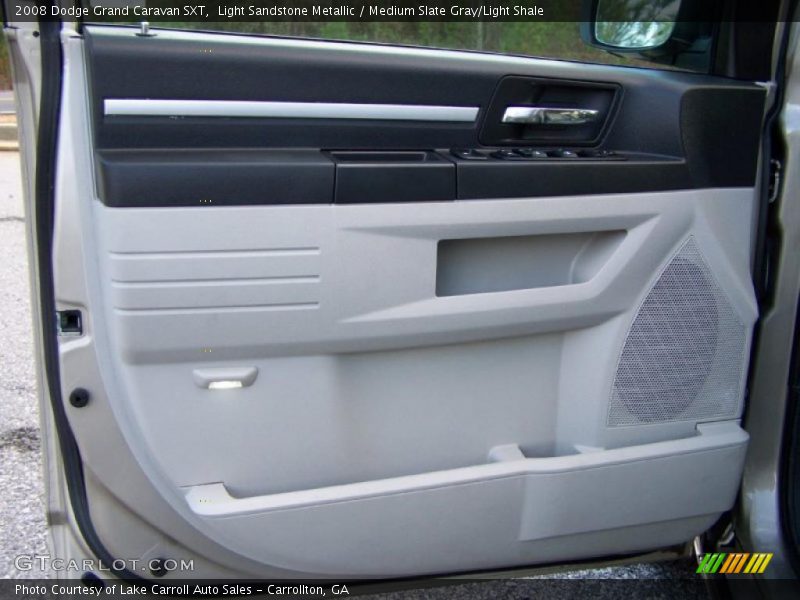 Light Sandstone Metallic / Medium Slate Gray/Light Shale 2008 Dodge Grand Caravan SXT