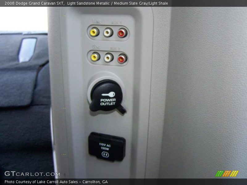 Light Sandstone Metallic / Medium Slate Gray/Light Shale 2008 Dodge Grand Caravan SXT