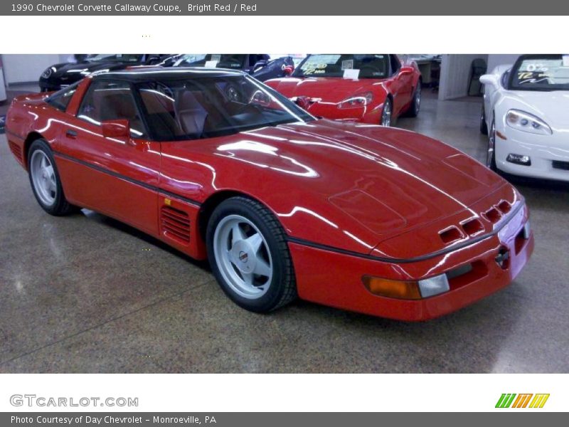 Front 3/4 View of 1990 Corvette Callaway Coupe