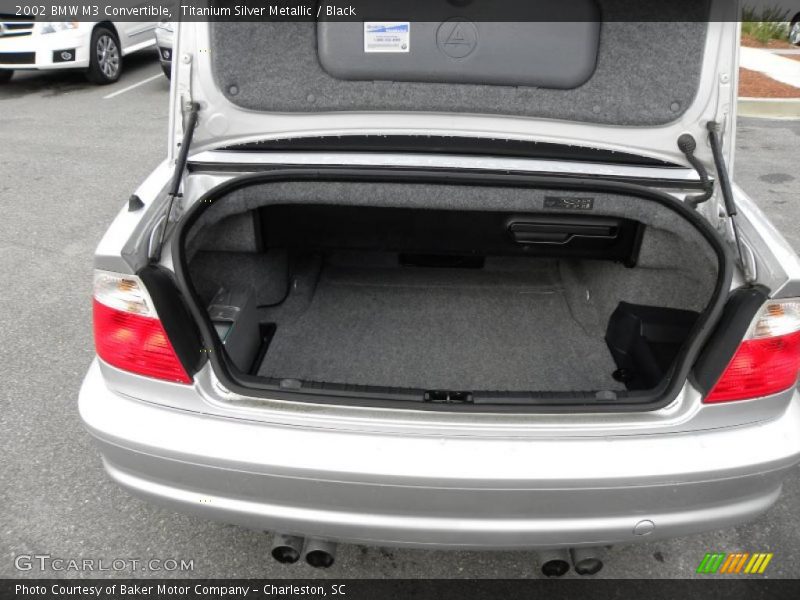  2002 M3 Convertible Trunk