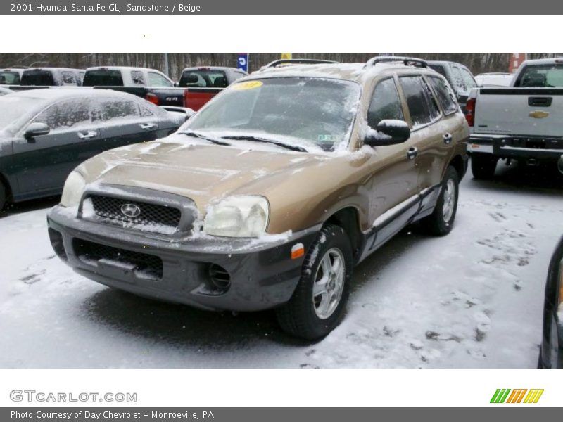 Sandstone / Beige 2001 Hyundai Santa Fe GL