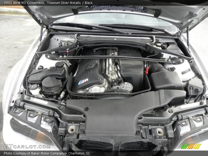  2002 M3 Convertible Engine - 3.2 Liter DOHC 24-Valve VVT Inline 6 Cylinder