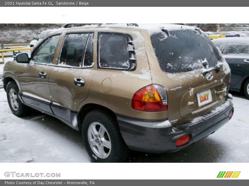 Sandstone / Beige 2001 Hyundai Santa Fe GL