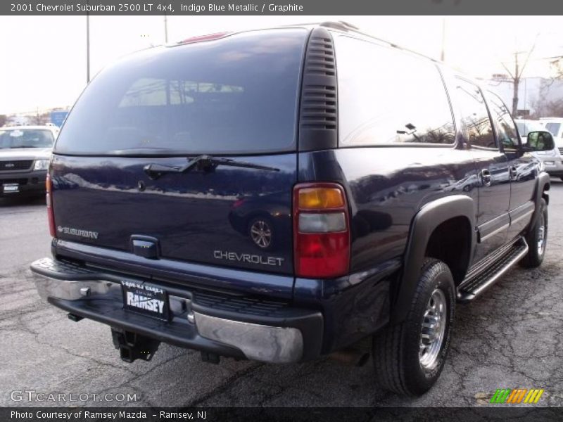 Indigo Blue Metallic / Graphite 2001 Chevrolet Suburban 2500 LT 4x4