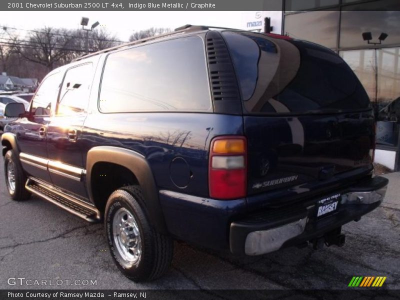 Indigo Blue Metallic / Graphite 2001 Chevrolet Suburban 2500 LT 4x4