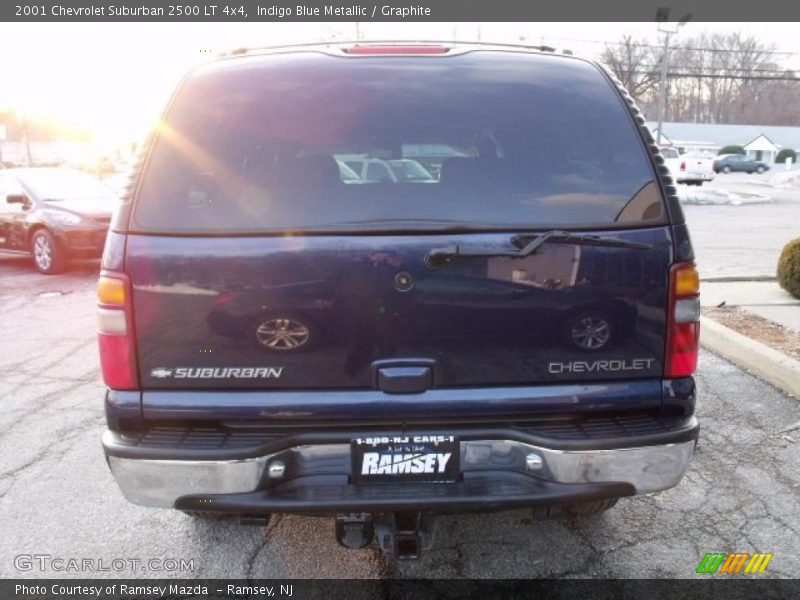Indigo Blue Metallic / Graphite 2001 Chevrolet Suburban 2500 LT 4x4