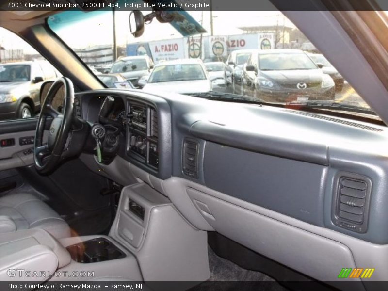 Indigo Blue Metallic / Graphite 2001 Chevrolet Suburban 2500 LT 4x4