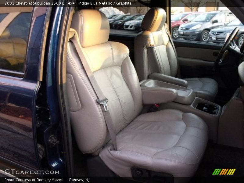 Indigo Blue Metallic / Graphite 2001 Chevrolet Suburban 2500 LT 4x4
