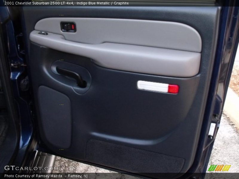 Indigo Blue Metallic / Graphite 2001 Chevrolet Suburban 2500 LT 4x4