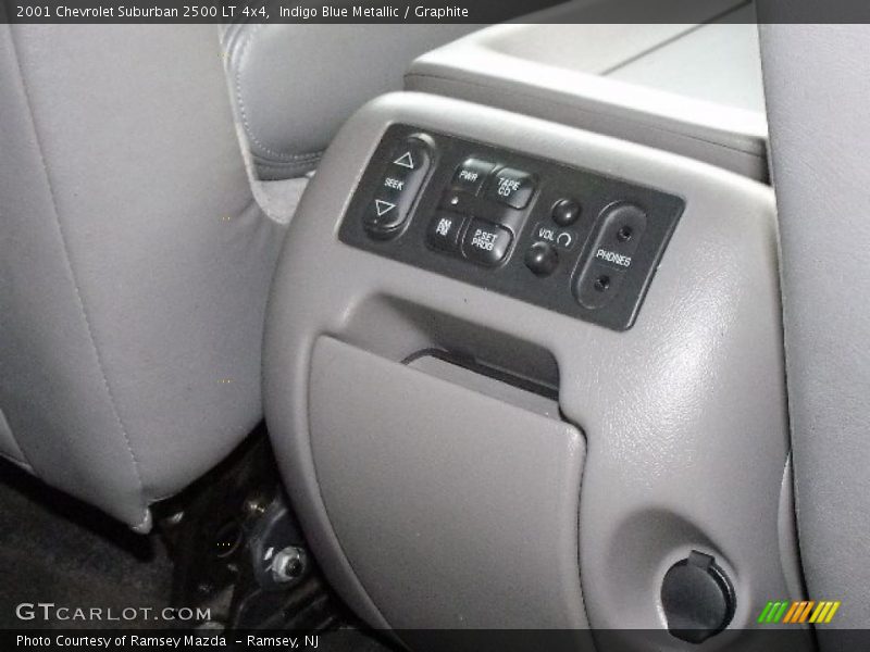 Indigo Blue Metallic / Graphite 2001 Chevrolet Suburban 2500 LT 4x4