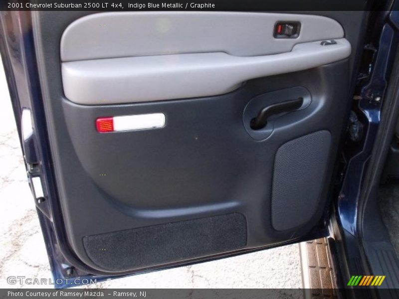 Indigo Blue Metallic / Graphite 2001 Chevrolet Suburban 2500 LT 4x4