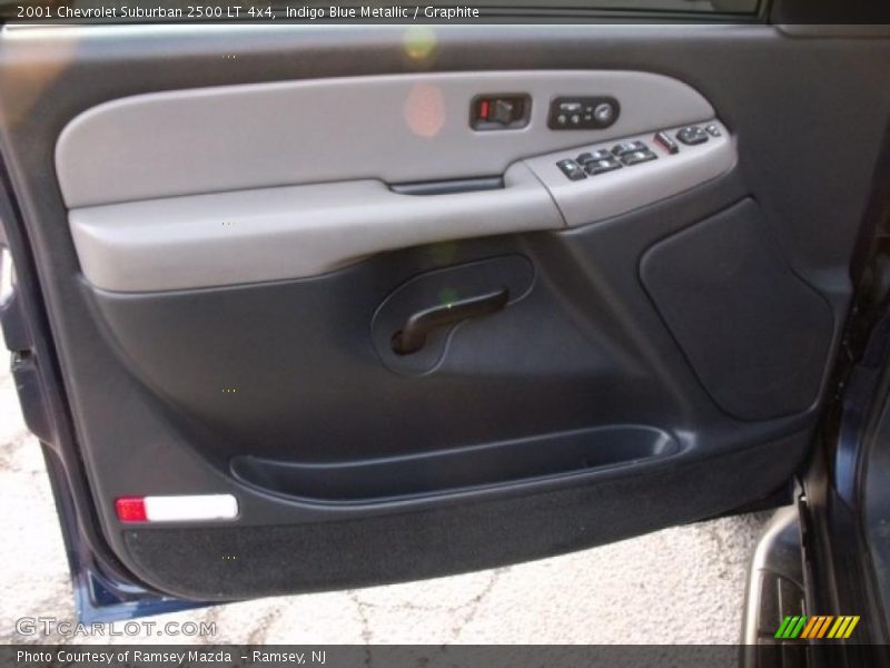 Indigo Blue Metallic / Graphite 2001 Chevrolet Suburban 2500 LT 4x4