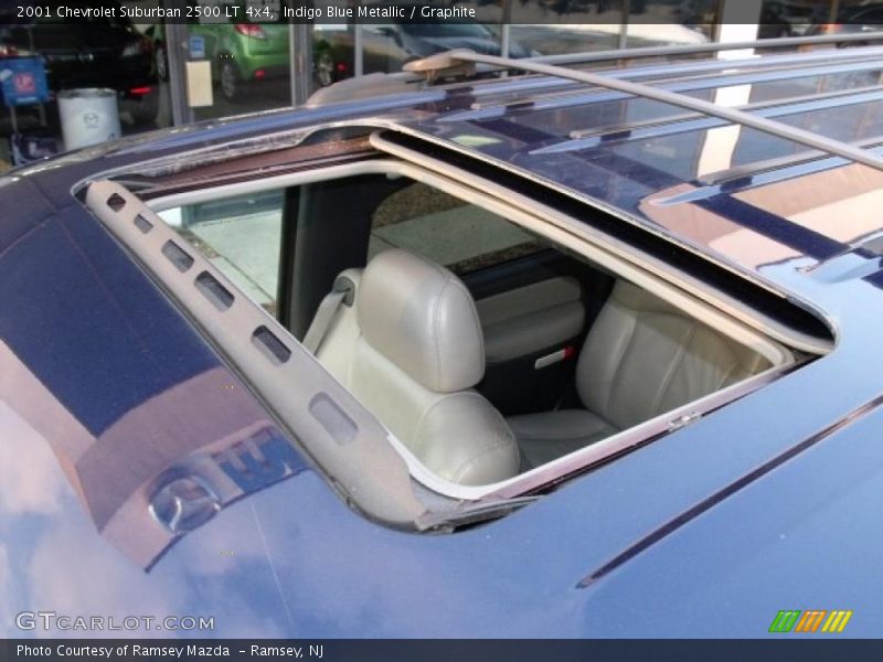 Indigo Blue Metallic / Graphite 2001 Chevrolet Suburban 2500 LT 4x4