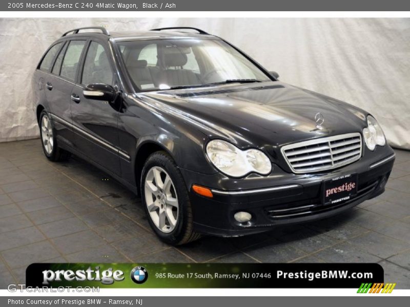 Black / Ash 2005 Mercedes-Benz C 240 4Matic Wagon