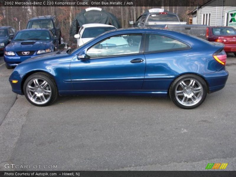  2002 C 230 Kompressor Coupe Orion Blue Metallic