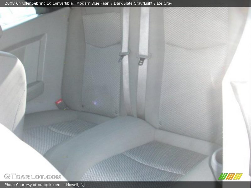 Modern Blue Pearl / Dark Slate Gray/Light Slate Gray 2008 Chrysler Sebring LX Convertible