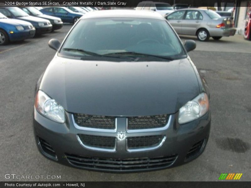 Graphite Metallic / Dark Slate Gray 2004 Dodge Stratus SE Sedan