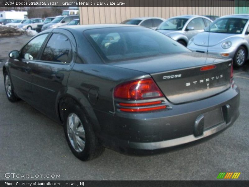 Graphite Metallic / Dark Slate Gray 2004 Dodge Stratus SE Sedan