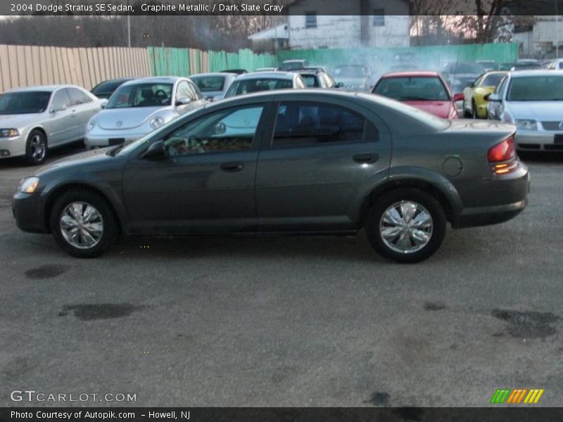 Graphite Metallic / Dark Slate Gray 2004 Dodge Stratus SE Sedan