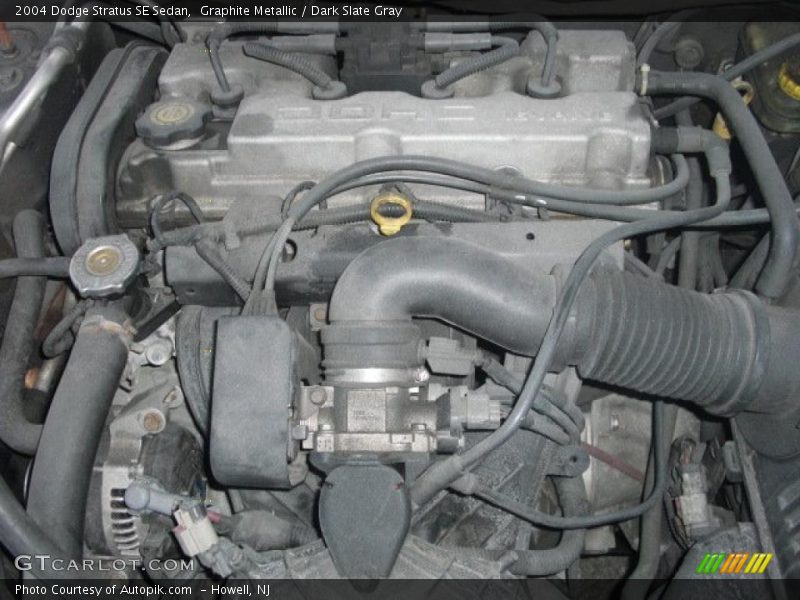 Graphite Metallic / Dark Slate Gray 2004 Dodge Stratus SE Sedan