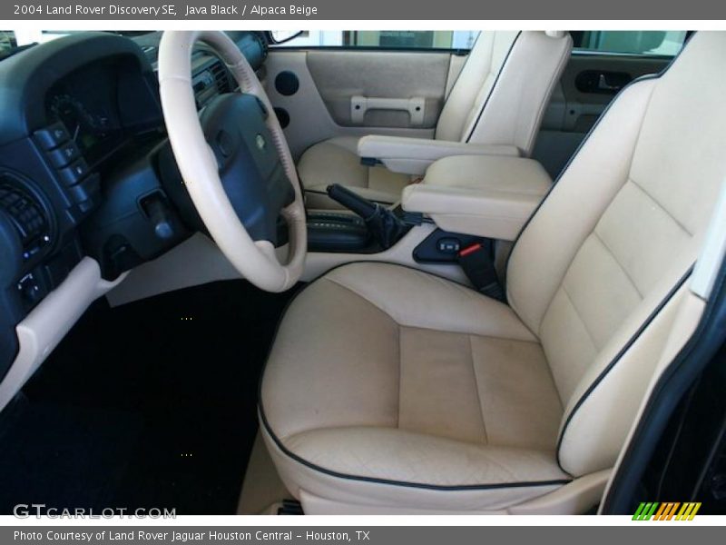 Java Black / Alpaca Beige 2004 Land Rover Discovery SE