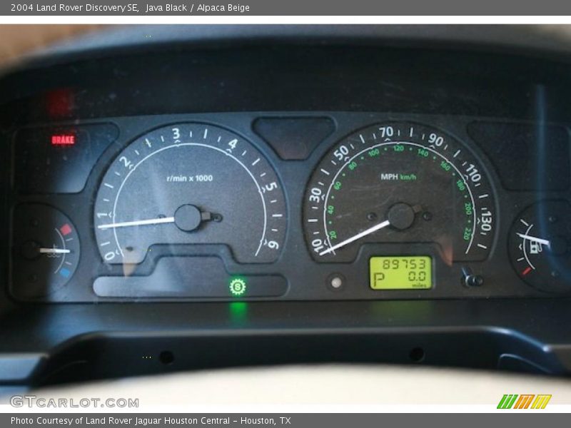 Java Black / Alpaca Beige 2004 Land Rover Discovery SE