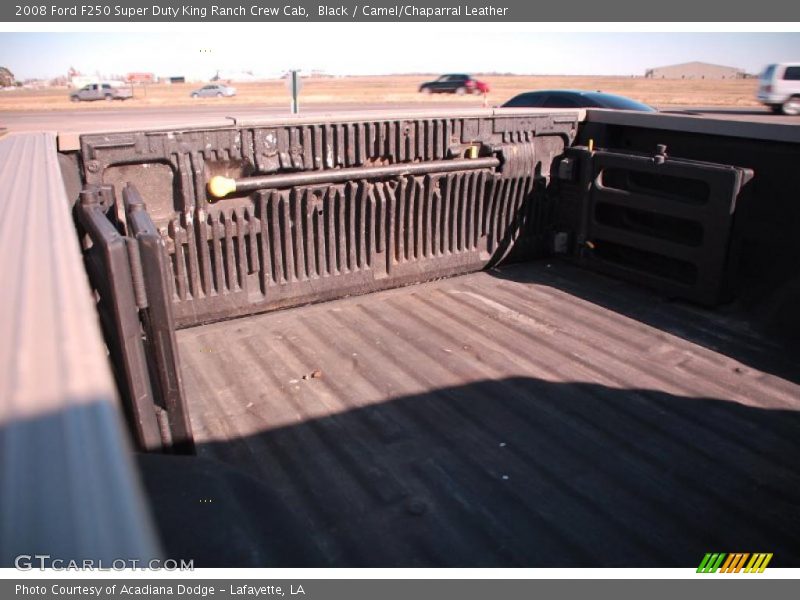 Black / Camel/Chaparral Leather 2008 Ford F250 Super Duty King Ranch Crew Cab