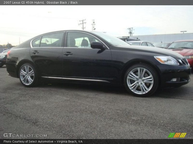  2007 GS 450h Hybrid Obsidian Black