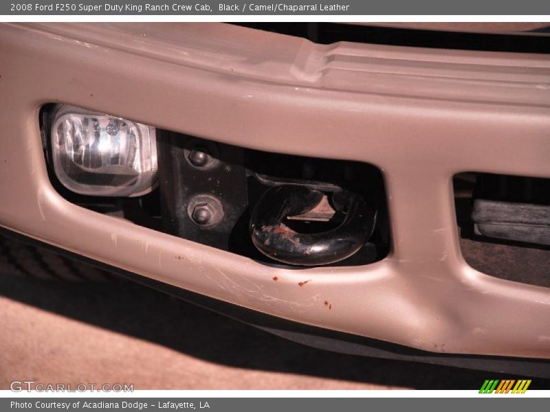Black / Camel/Chaparral Leather 2008 Ford F250 Super Duty King Ranch Crew Cab