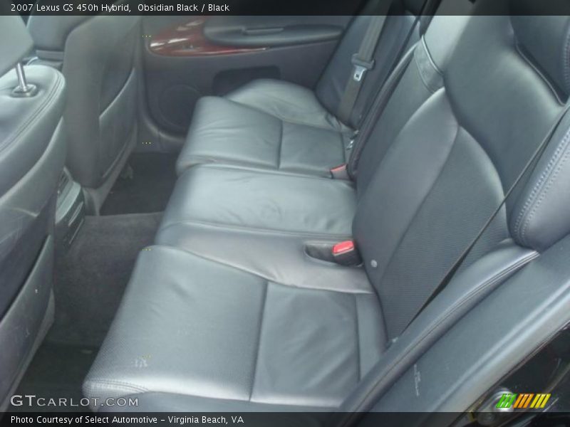 Obsidian Black / Black 2007 Lexus GS 450h Hybrid