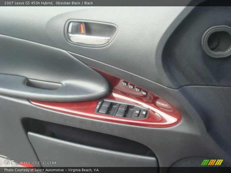 Obsidian Black / Black 2007 Lexus GS 450h Hybrid