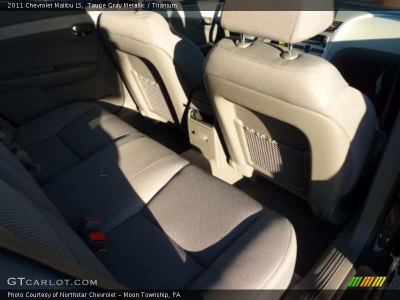 Taupe Gray Metallic / Titanium 2011 Chevrolet Malibu LS
